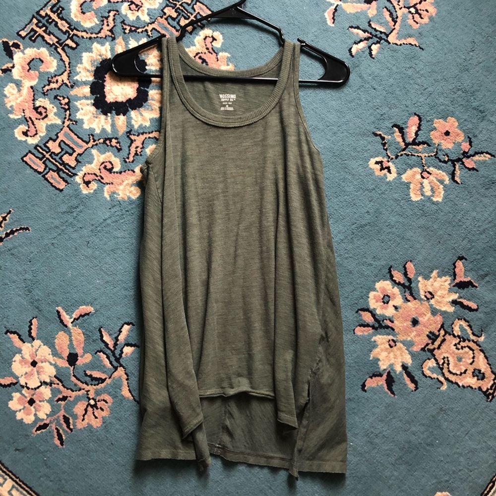 Mossimo Green Tank Top